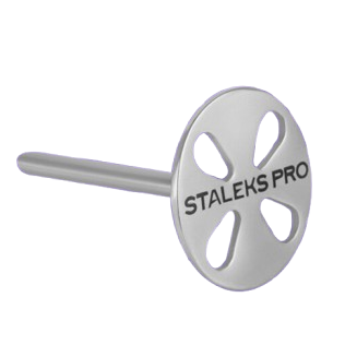 STALEKS PRO PODO diskas 25mm + keičiami vienkartiniai lapeliai (180 gritų), 5 vnt STALEKS PRO PODO diskas 25mm + keičiami vienkartiniai lapeliai (180 gritų), 5 vnt