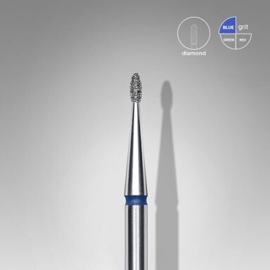 STALEKS deimantinis antgalis EXPERT BLUE 1,2 mm /3 mm STALEKS deimantinis antgalis EXPERT BLUE 1,2 mm /3 mm