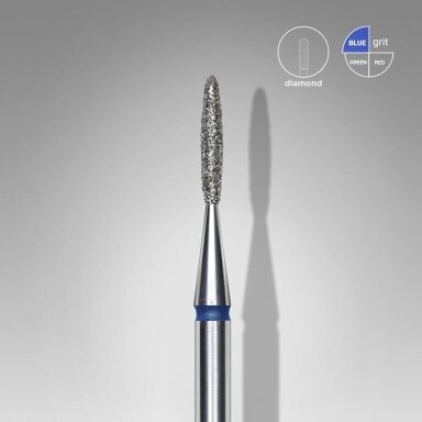 STALEKS deimantinis antgalis EXPERT BLUE 1,4 mm /8 mm