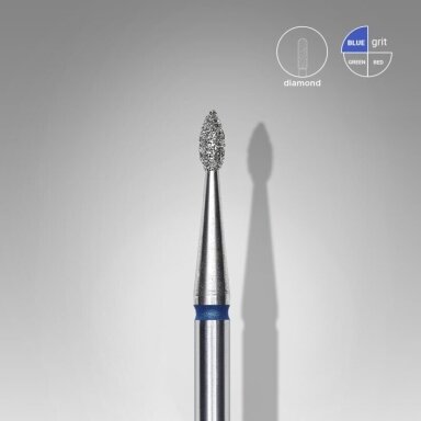 STALEKS deimantinis antgalis EXPERT BLUE 1,6 mm /4 mm