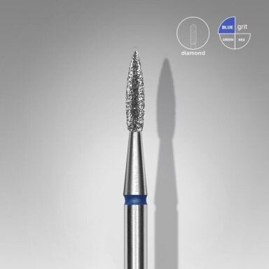 STALEKS deimantinis antgalis EXPERT BLUE 1,8 mm /8 mm STALEKS deimantinis antgalis EXPERT BLUE 1,8 mm /8 mm