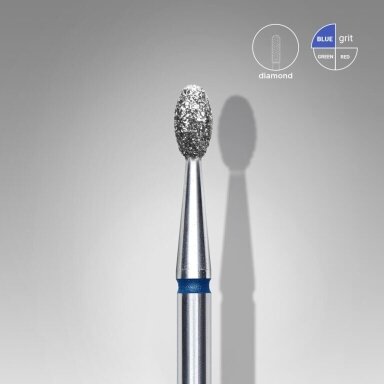 STALEKS deimantinis antgalis EXPERT BLUE 2,5 mm /5 mm STALEKS deimantinis antgalis EXPERT BLUE 2,5 mm /5 mm