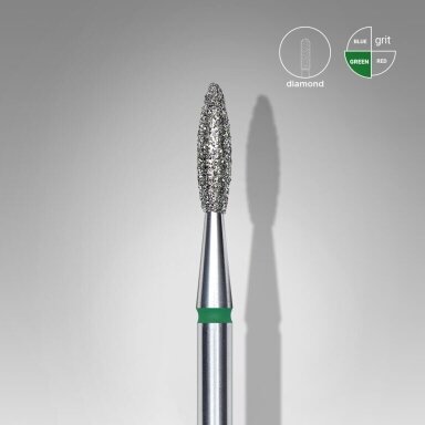 STALEKS deimantinis antgalis EXPERT GREEN 2,1 mm/8 mm STALEKS deimantinis antgalis EXPERT GREEN 2,1 mm/8 mm