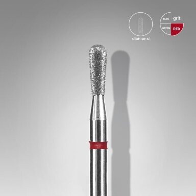 STALEKS deimantinis antgalis EXPERT RED 2,3 mm /5 mm STALEKS deimantinis antgalis EXPERT RED 2,3 mm /5 mm