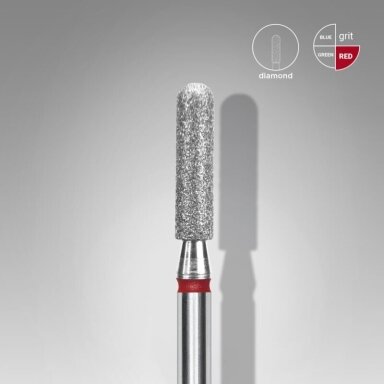 STALEKS deimantinis antgalis EXPERT RED 2,5 mm / 10 mm STALEKS deimantinis antgalis EXPERT RED 2,5 mm / 10 mm