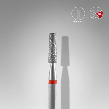 STALEKS deimantinis antgalis EXPERT RED 2,5 mm /8 mm STALEKS deimantinis antgalis EXPERT RED 2,5 mm /8 mm