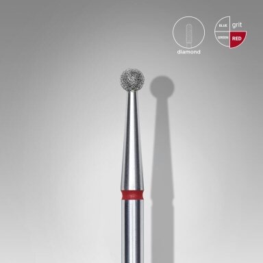 STALEKS deimantinis antgalis EXPERT RED 2,5 mm STALEKS deimantinis antgalis EXPERT RED 2,5 mm