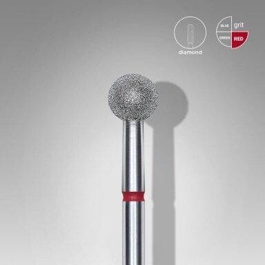 STALEKS deimantinis antgalis EXPERT RED 5 mm