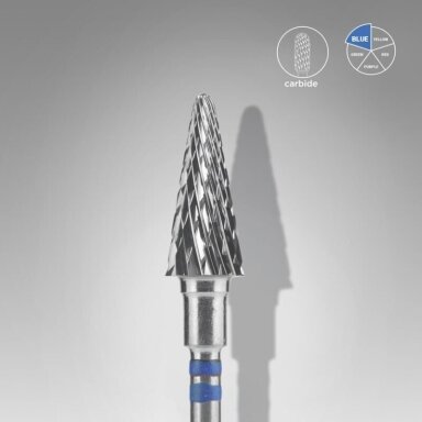 STALEKS karbidinis antgalis kairiarankiams EXPERT BLUE 6 mm / 14 mm