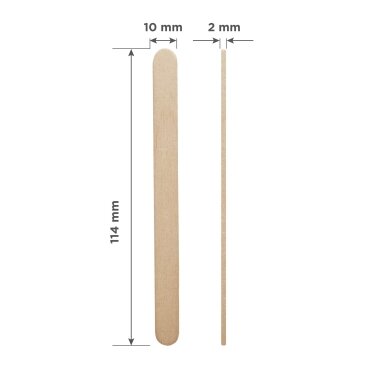 STALEKS medinės mentelės depiliacijai EXPERT 114x10 mm, (100 vnt.) STALEKS medinės mentelės depiliacijai EXPERT 114x10 mm, (100 vnt.)