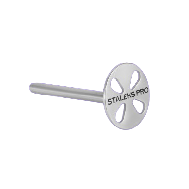 STALEKS PRO PODO diskas 15mm + keičiami vienkartiniai lapeliai (180 gritų), 5 vnt