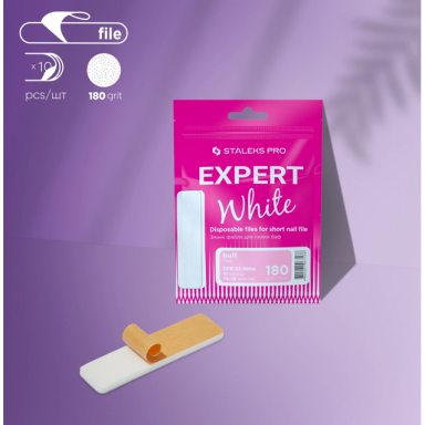 STALEKS PRO vienkartinės dildės-kempinėlės trumpai nagų dildei EXPERT 51, 180 gritų (10 vnt.) STALEKS PRO vienkartinės dildės-kempinėlės trumpai nagų dildei EXPERT 51, 180 gritų (10 vnt.)