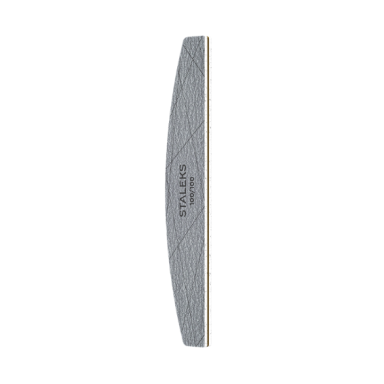 STALEKS SMART pusmėnulio formos mineralinė nagų dildė, 100/100 gritų (25 vnt.) STALEKS SMART pusmėnulio formos mineralinė nagų dildė, 100/100 gritų (25 vnt.)