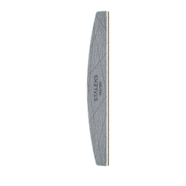 STALEKS SMART pusmėnulio formos mineralinė nagų dildė, 150/150 gritų (25 vnt.) STALEKS SMART pusmėnulio formos mineralinė nagų dildė, 150/150 gritų (25 vnt.)