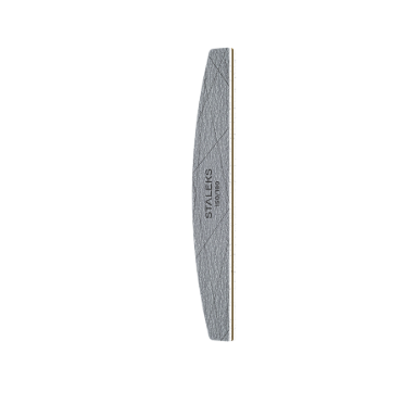 STALEKS SMART pusmėnulio formos mineralinė nagų dildė, 150/180 gritų (25 vnt.) STALEKS SMART pusmėnulio formos mineralinė nagų dildė, 150/180 gritų (25 vnt.)