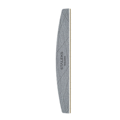 STALEKS SMART pusmėnulio formos mineralinė nagų dildė, 150/240 gritų (25 vnt.) STALEKS SMART pusmėnulio formos mineralinė nagų dildė, 150/240 gritų (25 vnt.)