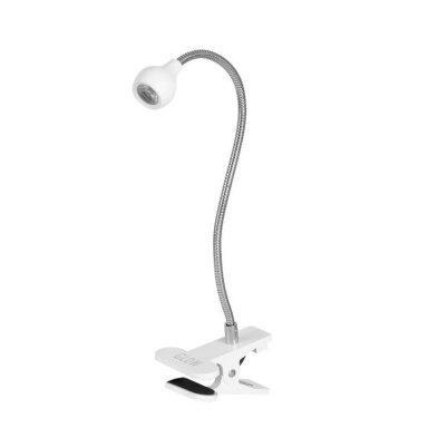 GLOW profesionali stalinė lempa manikiūro darbams LED SNAKE, baltos spalvos GLOW profesionali stalinė lempa manikiūro darbams LED SNAKE, baltos spalvos