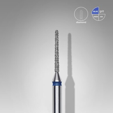 STALEKS deimantinis antgalis EXPERT BLUE 1 mm /10 mm 1 STALEKS deimantinis antgalis EXPERT BLUE 1 mm /10 mm 1