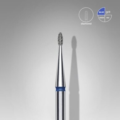 STALEKS deimantinis antgalis EXPERT BLUE 1,2 mm /3 mm 1 STALEKS deimantinis antgalis EXPERT BLUE 1,2 mm /3 mm 1
