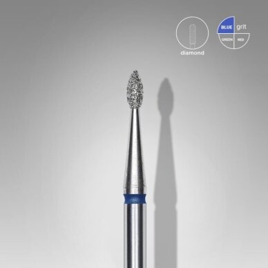 STALEKS deimantinis antgalis EXPERT BLUE 1,6 mm /4 mm 1 STALEKS deimantinis antgalis EXPERT BLUE 1,6 mm /4 mm 1
