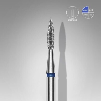 STALEKS deimantinis antgalis EXPERT BLUE 1,8 mm /8 mm 1 STALEKS deimantinis antgalis EXPERT BLUE 1,8 mm /8 mm 1