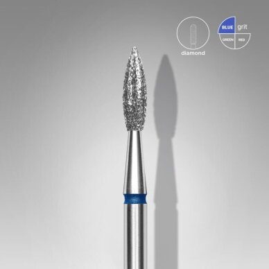 STALEKS deimantinis antgalis EXPERT BLUE 2,3 mm /8 mm 1 STALEKS deimantinis antgalis EXPERT BLUE 2,3 mm /8 mm 1