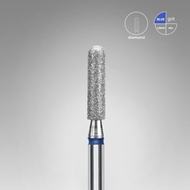 STALEKS deimantinis antgalis EXPERT BLUE 2,5 mm / 10 mm 1 STALEKS deimantinis antgalis EXPERT BLUE 2,5 mm / 10 mm 1