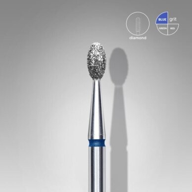 STALEKS deimantinis antgalis EXPERT BLUE 2,5 mm /5 mm 1 STALEKS deimantinis antgalis EXPERT BLUE 2,5 mm /5 mm 1