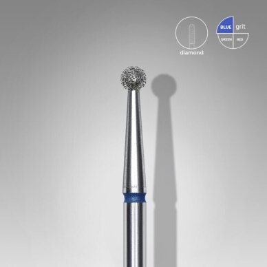STALEKS deimantinis antgalis EXPERT BLUE 2,5 mm 1 STALEKS deimantinis antgalis EXPERT BLUE 2,5 mm 1