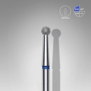 STALEKS deimantinis antgalis EXPERT BLUE 2,7 mm 1