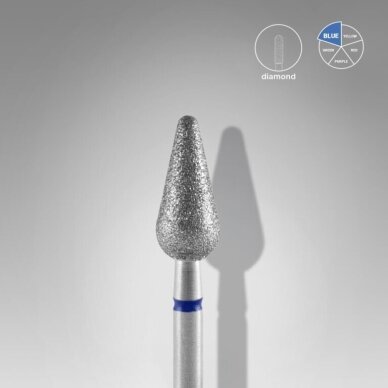 STALEKS deimantinis antgalis EXPERT BLUE 5 mm /12 mm 1 STALEKS deimantinis antgalis EXPERT BLUE 5 mm /12 mm 1