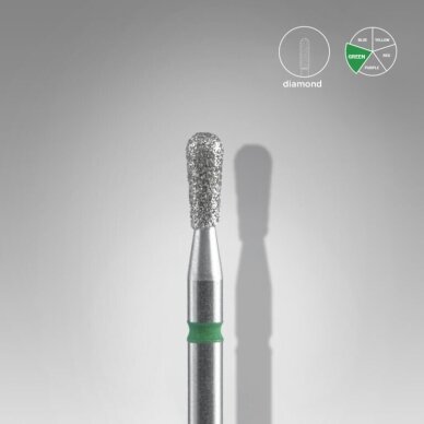 STALEKS deimantinis antgalis EXPERT GREEN 2,3 mm / 5 mm 1 STALEKS deimantinis antgalis EXPERT GREEN 2,3 mm / 5 mm 1