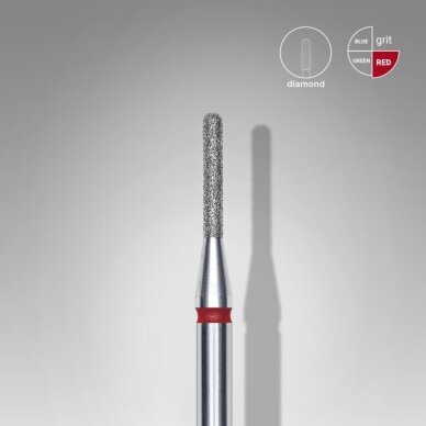STALEKS deimantinis antgalis EXPERT RED 1,4 mm /8 mm 1 STALEKS deimantinis antgalis EXPERT RED 1,4 mm /8 mm 1