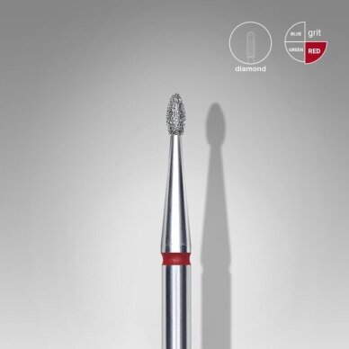 STALEKS deimantinis antgalis EXPERT RED 1,6 mm / 3,4 mm 1 STALEKS deimantinis antgalis EXPERT RED 1,6 mm / 3,4 mm 1