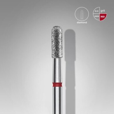 STALEKS deimantinis antgalis EXPERT RED 2,3 mm / 6,5 mm 1 STALEKS deimantinis antgalis EXPERT RED 2,3 mm / 6,5 mm 1