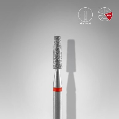 STALEKS deimantinis antgalis EXPERT RED 2,5 mm /8 mm 1 STALEKS deimantinis antgalis EXPERT RED 2,5 mm /8 mm 1