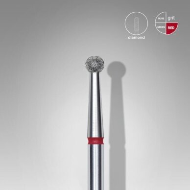STALEKS deimantinis antgalis EXPERT RED 2,7 mm 1 STALEKS deimantinis antgalis EXPERT RED 2,7 mm 1