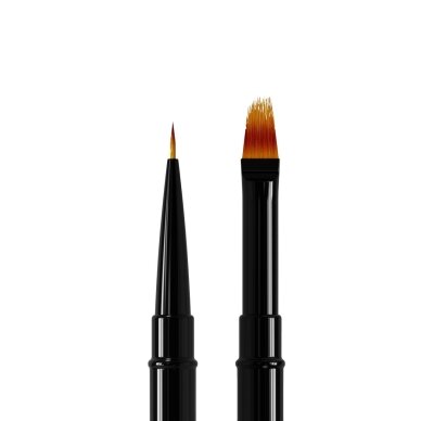 STALEKS dvipusis teptukas geliui EXPERT liner 7 mm /11 mm