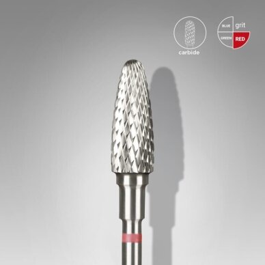 STALEKS karbidinis antgalis EXPERT RED 5 mm / 13 mm 1 STALEKS karbidinis antgalis EXPERT RED 5 mm / 13 mm 1