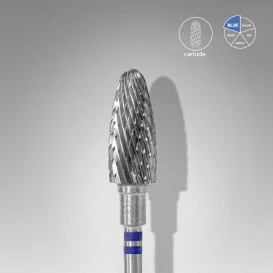 STALEKS karbidinis antgalis kairiarankiams EXPERT  BLUE 6 mm /14 mm 1