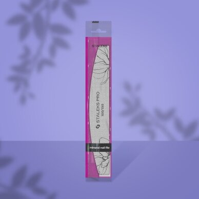 STALEKS PRO nagų dildė, 100/150 gritų, laivelio formos (1 vnt.) 1 STALEKS PRO nagų dildė, 100/150 gritų, laivelio formos (1 vnt.) 1