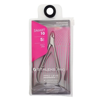STALEKS PRO profesionalios žnyplutės nagų odelėms NS-10-5 4 STALEKS PRO profesionalios žnyplutės nagų odelėms NS-10-5 4