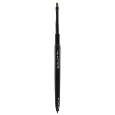 STALEKS PRO teptukas manikiūrui GEL BRUSH 04, 4mm / 7mm 1 STALEKS PRO teptukas manikiūrui GEL BRUSH 04, 4mm / 7mm 1