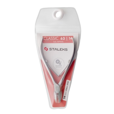 STALEKS profesionalios nagų kirpimo žnyplės CLASSIC 63 14mm 2