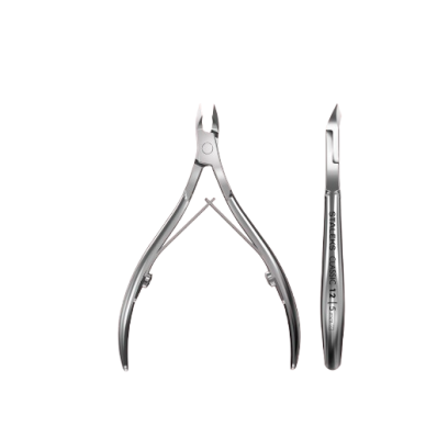 STALEKS profesionalios žnyplutės nagų odelėms CLASSIC 12 5mm 3 STALEKS profesionalios žnyplutės nagų odelėms CLASSIC 12 5mm 3