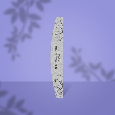 STALEKS pusmėnulio formos mineralinė nagų dildė EXPERT 40 100/100 gr (25 vnt.) 2 STALEKS pusmėnulio formos mineralinė nagų dildė EXPERT 40 100/100 gr (25 vnt.) 2