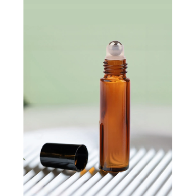 Stiklinis buteliukas rutuliniu aplikatoriumi, 10 ml, 5 vnt. 5 Stiklinis buteliukas rutuliniu aplikatoriumi, 10 ml, 5 vnt. 5