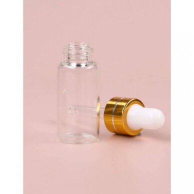 Stiklinis buteliukas su pipete, 15 ml 1 Stiklinis buteliukas su pipete, 15 ml 1