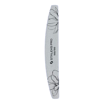 STALEKS PRO nagų dildė, 100/150 gritų, laivelio formos (1 vnt.) STALEKS PRO nagų dildė, 100/150 gritų, laivelio formos (1 vnt.)