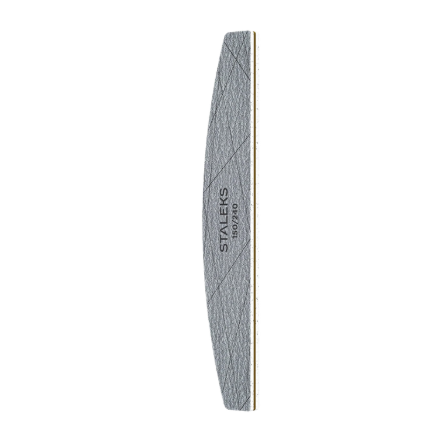 STALEKS SMART pusmėnulio formos mineralinė nagų dildė, 150/240 gritų (25 vnt.) 1 STALEKS SMART pusmėnulio formos mineralinė nagų dildė, 150/240 gritų (25 vnt.) 1